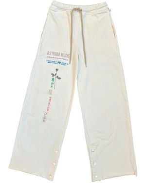 Astrum Silence Sweatpant "Bone" Ast008" - Black