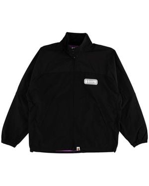 A Bathing Ape Detachable Sleeve Jacket "Detachable Jacket" M140013 C" - Black