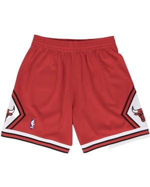 Mitchell & Ness Swingman Chicago Bulls Road 19 "97-98 Away" Smshgs18223 Cbuscar97" - Red