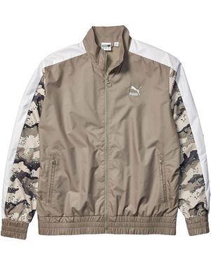 PUMA Wild Pack Woven Fullzip Jacket "Elephant Skin" 579510 39" - Black