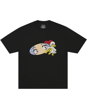 Palace Rear View T-Shirt P0103" - Black