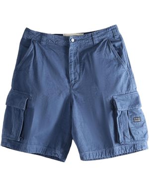 ERL Woven Cargo Shorts 12P008" - Blue