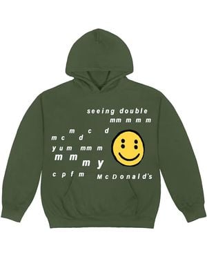 Travis Scott Cpfm X Mcdonald's Seeing Double Hooded Sweatshirt Cpfm62" - Green