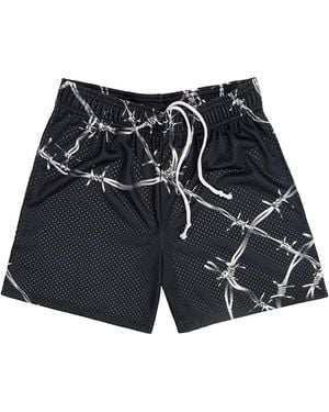 Bravest Studios Steel Spiral Wire Shorts Bs140" - Black