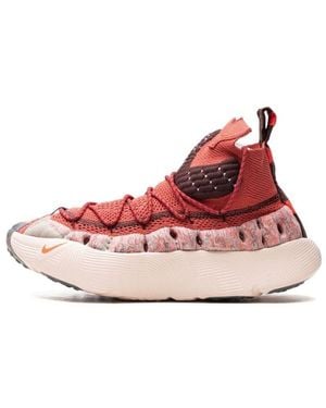 Nike Ispa Sense Flyknit "Adobe" Shoes - Red