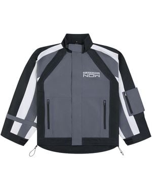 Pleasures Tactical Moto Jacket P25F018 Blac" - Black