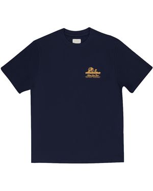 Aimé Leon Dore Unisphere T-Shirt "Evening" Nosct000 Evening" - Blue