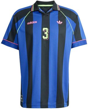 adidas Originals Jacquard Stripe Jersey "Semi Lucid Kd2307" - Blue