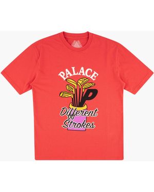 Palace Dif Strokes T-shirt - Red