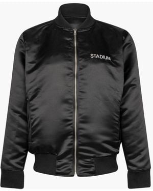 Stadium Goods Satin Reversible Bomber Jacket - Black