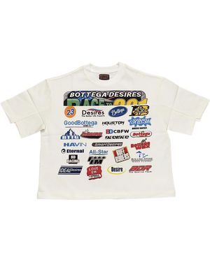 Bottega Desires Race T-Shirt Bd003" - Black