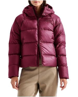 The North Face Hydrenalite City Down Hooded Jacket "Endless Dusk" Nf0A8D3Jmvo" - Red