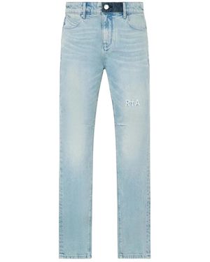 RTA Bryant Skinny Jeans "Ocean Mist" Mexod1231 J1205Ocnmt" - Black