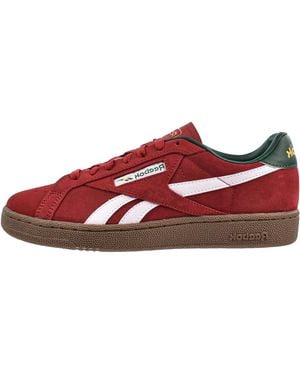 Reebok Club C Grounds "Flashred Footwear Gum" 100244996"