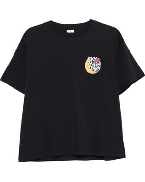 Sky High Farm Perennial Shf T-Shirt Shirt Shf08T002-Blk" - Black