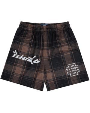 Eric Emanuel Ee X Sicko Exclusive Basic Shorts Ee1003" - Black