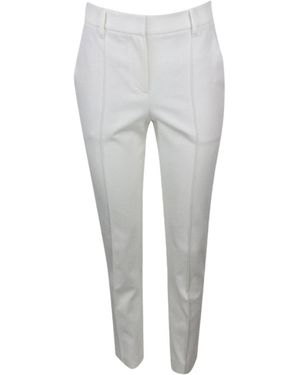 Brunello Cucinelli Tailored Slim Trousers "Off" Brun1407" - Black