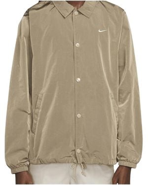 Nike Sportswear Authentic Coach Jacket "Khaki Dq5005 247" - Black
