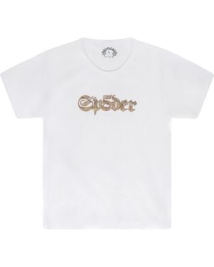 Sp5der Script Baby T-Shirt 470" - Black