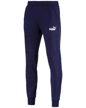 PUMA Essential Logo Fleece Trousers "Peacoat" 851753 06" - Black