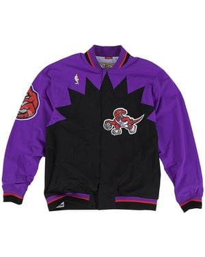 Mitchell & Ness Authentic Warm Up Jacket "Nba Toronto Raptors 95-96" Awjkgs18062 Trapurp95" - Purple
