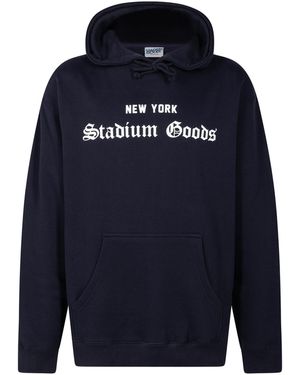 Stadium Goods Nyc Paper Hoodie Sgs0560" - Blue