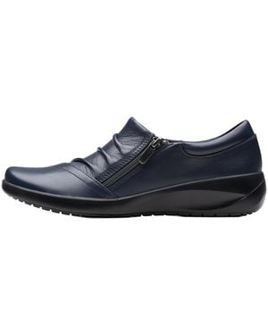 Clarks Kaetlyn Mila Leather" 26184139" - Blue