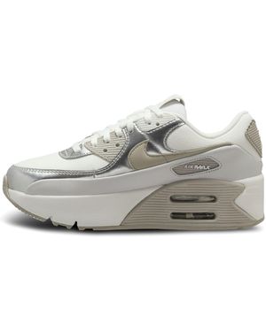 Nike Air Max 90 Lv8 "Vast Metallic Platinum" Ib0170 101" - Grey