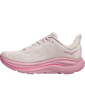 Hoka One One Clifton 10 "Rose Cream Dried Rose" 1162031 Rmd" - Black