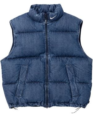 Supreme Nike Denim Vest "Denim" Su28691" - Blue