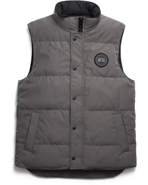 Canada Goose Garson Quilted Vest "Coastal" 699363086136" - Black