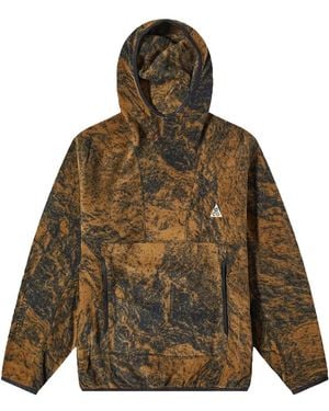 Nike Nrg Tf Acg Wolf Tree Aop Pullover Hoodie Dm4326 242" - Black