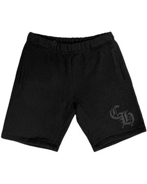 Chrome Hearts Logo Shorts Chrm0074" - Black