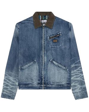 BBCICECREAM Sirus Jacket 821 1402 Urs" - Blue