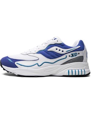 Saucony 3D Grid Hurricane Royal" S70646 2" - Blue
