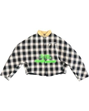 RIVINGTON Times Like These Abraxas Shirt Plaid" Itla Si00 Blac" - Black
