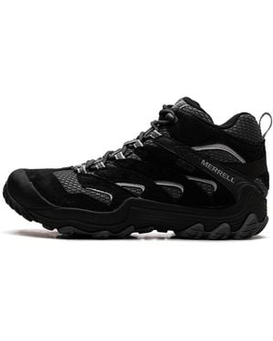 Merrell Cham 7 Limit Mid "Waterproof" J12762" - Black