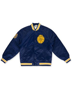 Aimé Leon Dore New Balance Satin Team Track Jacket Ald Motw 0028" - Blue