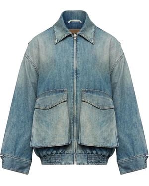 MM6 by Maison Margiela Sports Jacket S52Am0348 M30055 961" - Blue