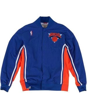 Mitchell & Ness Nba Authentic Warm-Up Jacket "1992-93 New York Knicks - Blue