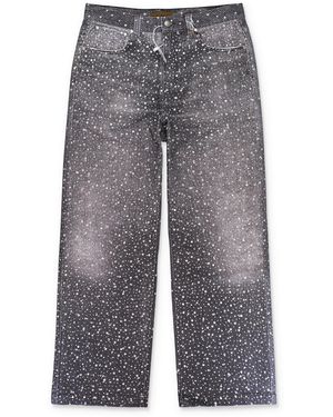 BIRTH OF ROYAL CHILD Denim Straight-Fit Jeans Bc24Fwpt06" - Black