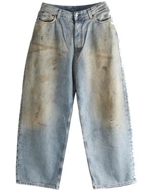 Acne Studios 2023 Loose Fit Jeans "Mid" 2023 U Penicillin" - Black
