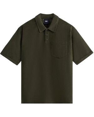 Kith Summer Cord Madoc Polo "Cypress" Khm031069 311" - Black