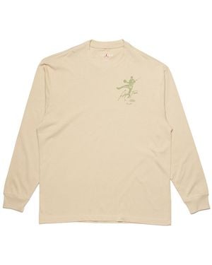 Nike Air Flight Heritage 85 Graphic Crewneck "Rattan - Black