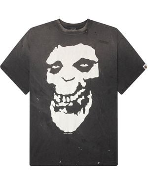 SAINT Mxxxxxx Always Love Short Sleeve T-Shirt Sm Mk8 0000 C49" - Black