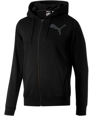 PUMA P48 Modern Sport Full Zip Hoody Fleece 852357 01" - Black