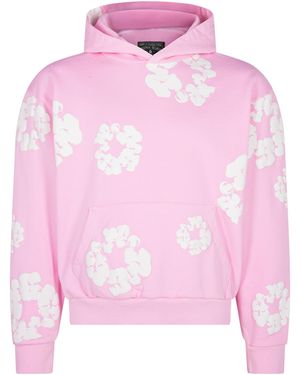 DENIM TEARS The Cotton Wreath Sweatshirt "Powder" Dt087" - Black