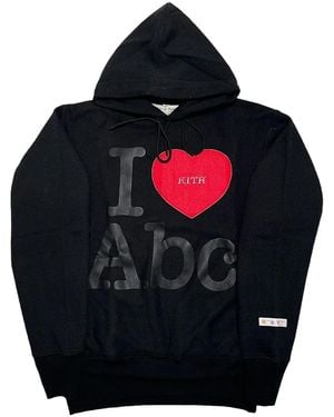 Advisory Board Crystals Kith I <3 Abc Swarovski Hoodie "Anthracite" Abc009" - Black