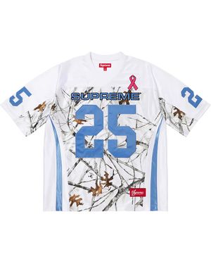 Supreme Breast Cancer Awareness Football Jersey "Fw25 - Black