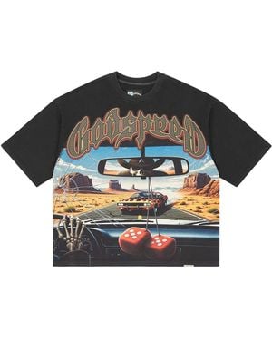 GODSPEED NEW YORK On The Run Ii T-Shirt Gs438" - Black